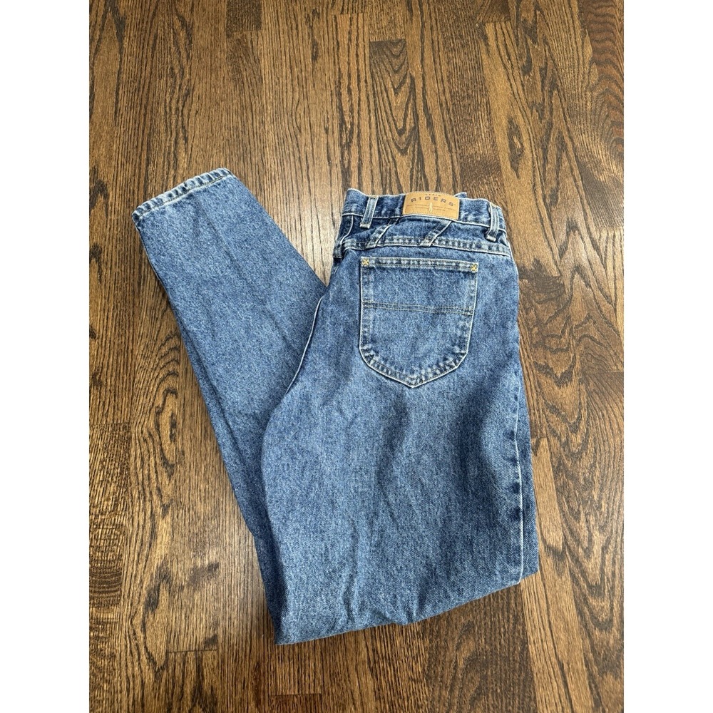 Vintage Denim Riders Jeans Womens 14 L Blue Relaxed Fit Denim USA Retro‎